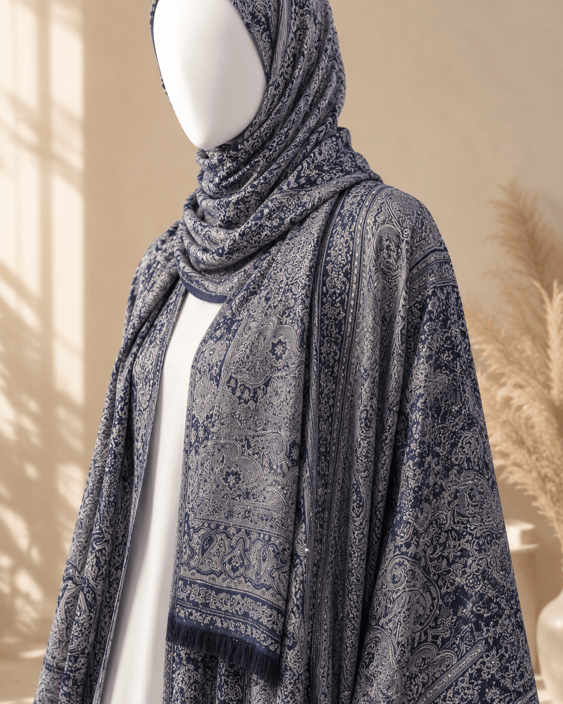 Arctic Pearl — Pashmina abaya — photo 3