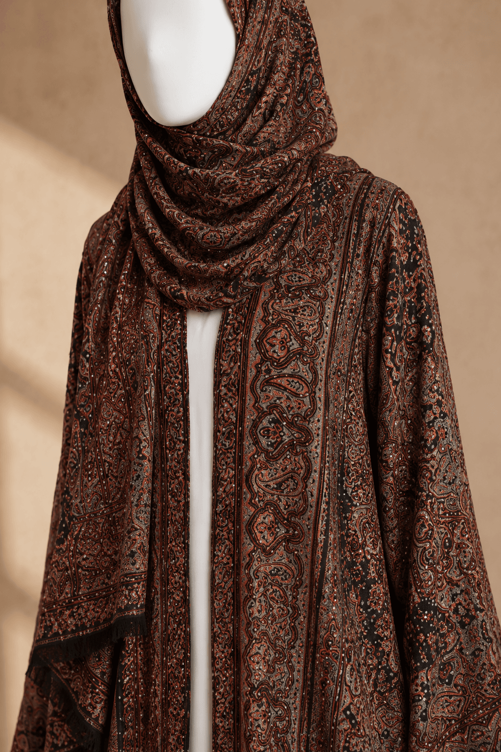 Copper Rose — Pashmina abaya — photo 3