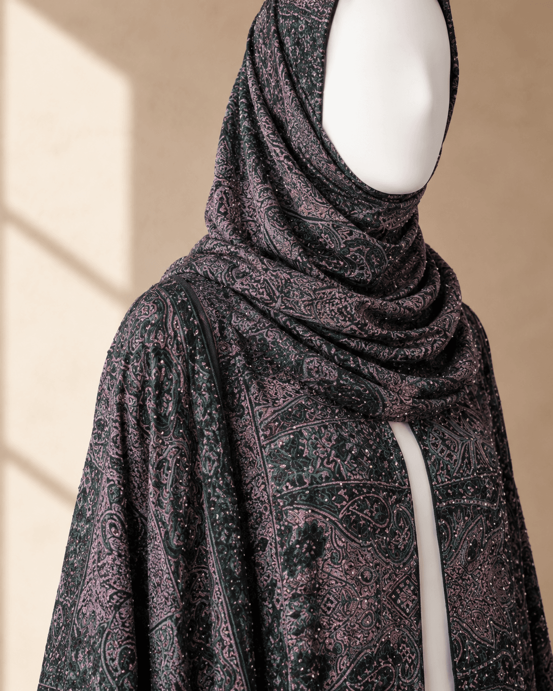 Ivory Mist — Pashmina abaya — photo 3