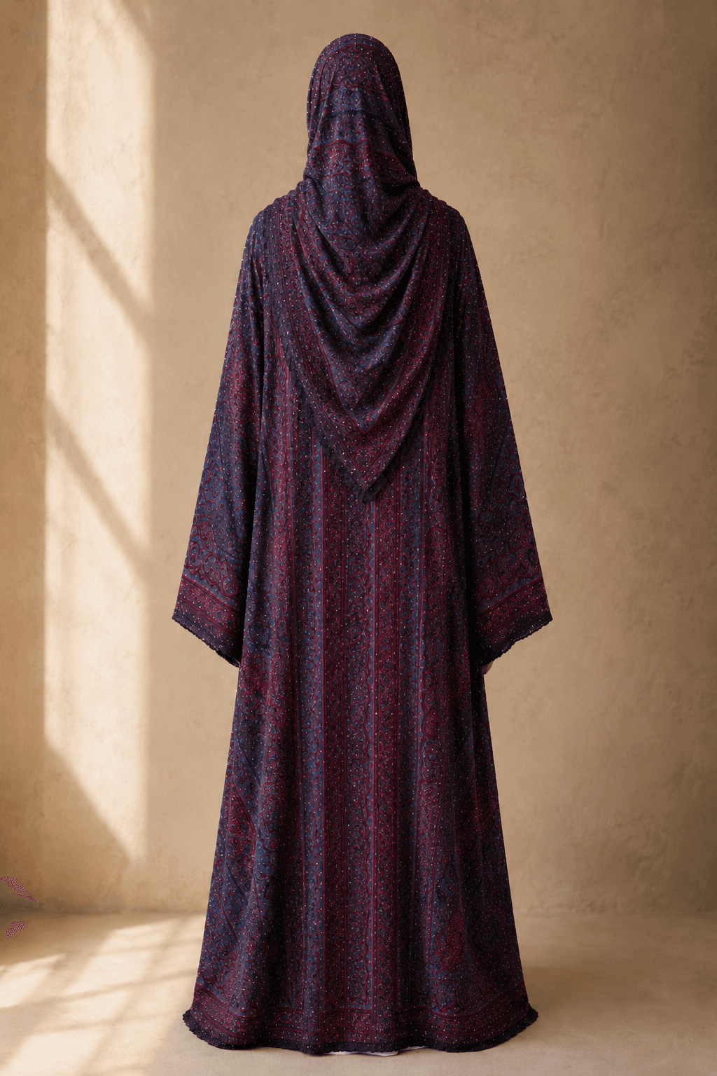 Ocean Teal — Pashmina abaya — photo 2