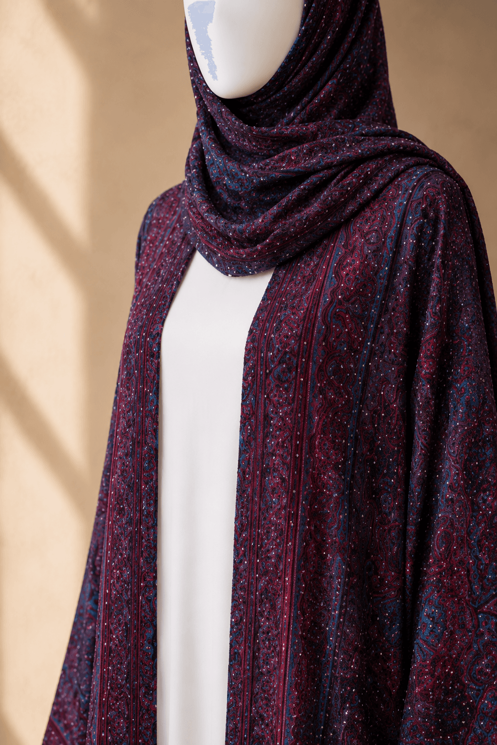 Ocean Teal — Pashmina abaya — photo 3