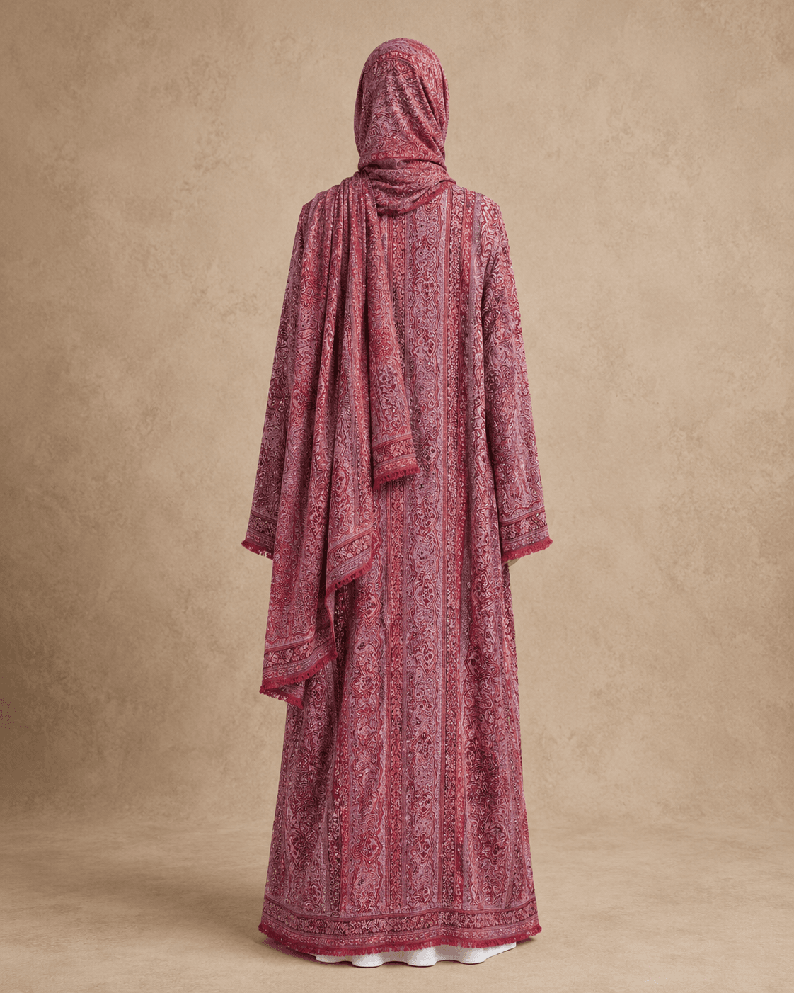 Rosewood Blush — Pashmina abaya — photo 2