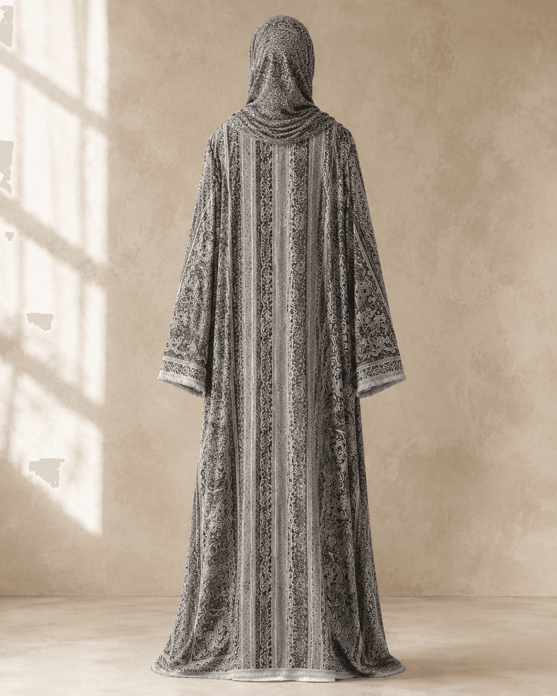 Silver Eclipse — Pashmina abaya — photo 2